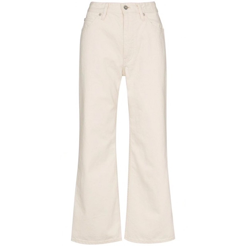 Jill Sander Wide Leg High Rise Jeans