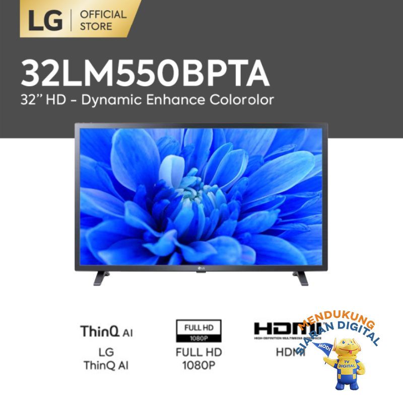 LG 32LM550, LED TV 32 inch Digital layar IPS garansi resmi