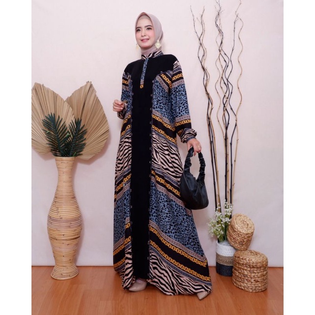 gamis abaya hikmat/abaya hikmat kw premium/abaya modern/abaya viral/abaya najwa/abaya zulfa/abaya qu