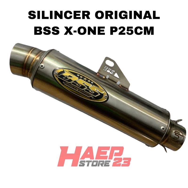 SILINCER BSS ORIGINAL X-ONE/KOMPETISI P23 P25