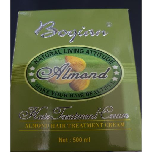 masker rambut / almond hair treatment cream bogian 500 ml