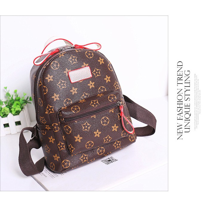NW-R807 NEW COLLECTION   Tas Punggung mini LV Azurre Croissette  Minimalist Korea Import