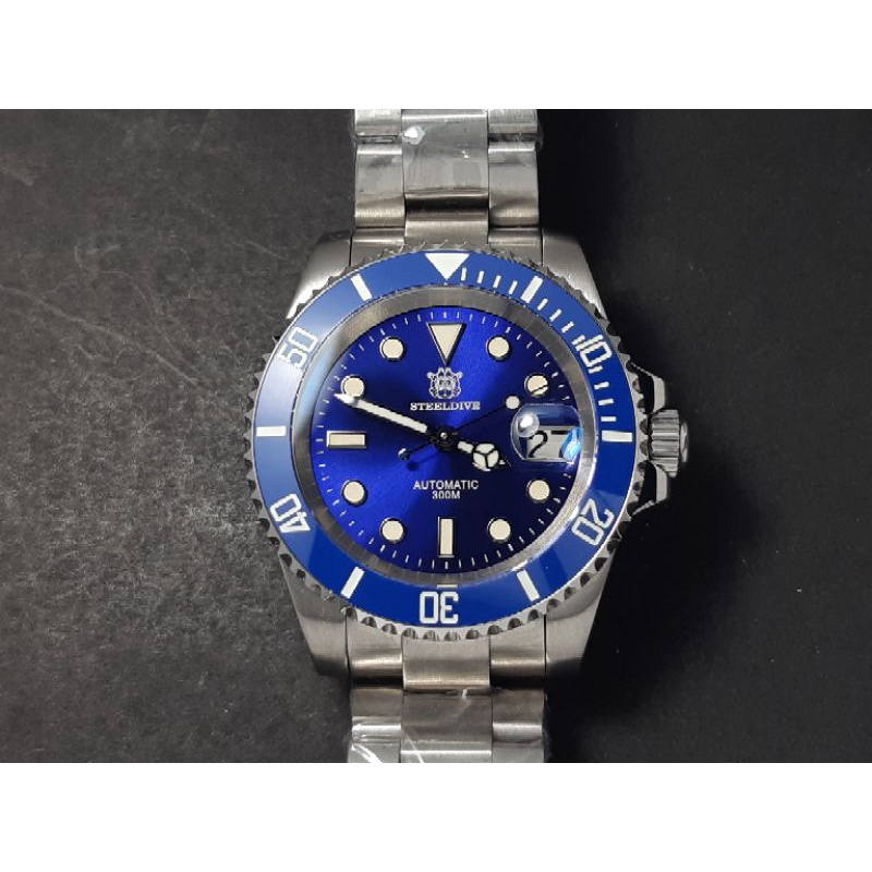 Steeldive 1953 Blue Dial Diver 300M Sapphire Crytsal Automatic Watch