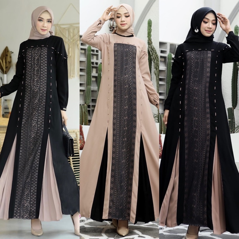 ALEENA ABAYA REFERENSI JAVINA BY Zahra Farina Abaya