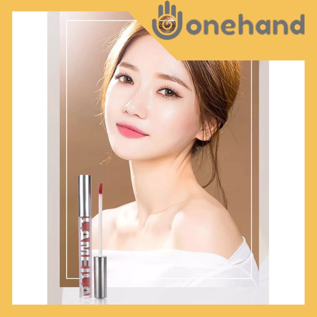 Lameila Lip Glaze Matte High Quality Lipstick Korea - Lipstik/Lip Gloss Waterproof dan Tahan Lama 2028