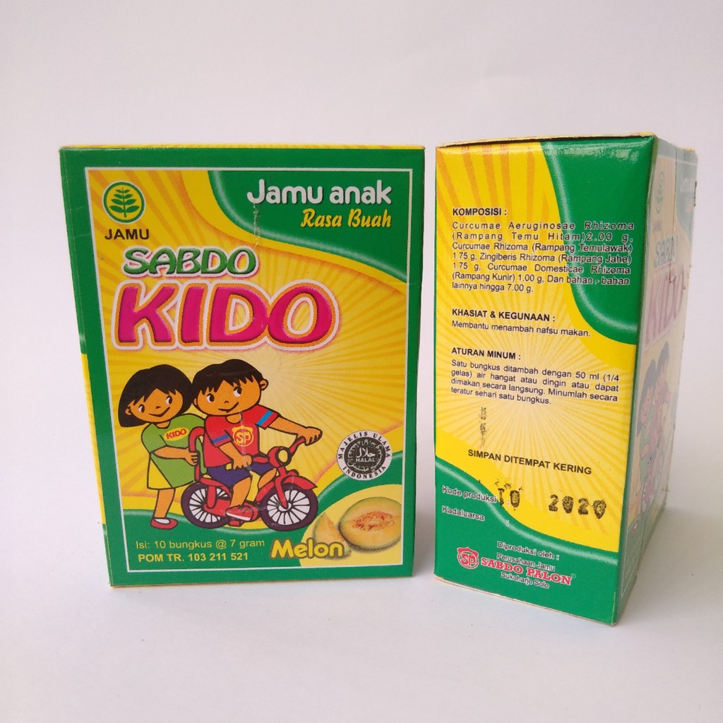 Herbal Anak Sabdo KIDO Rasa Melon Sabdo Palon Isi 10 Sachet