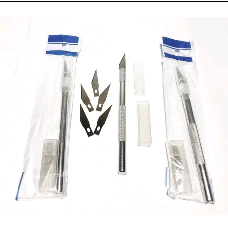 

Pen cutter cutting stiker pisau ukir plus Refill 5 pcs