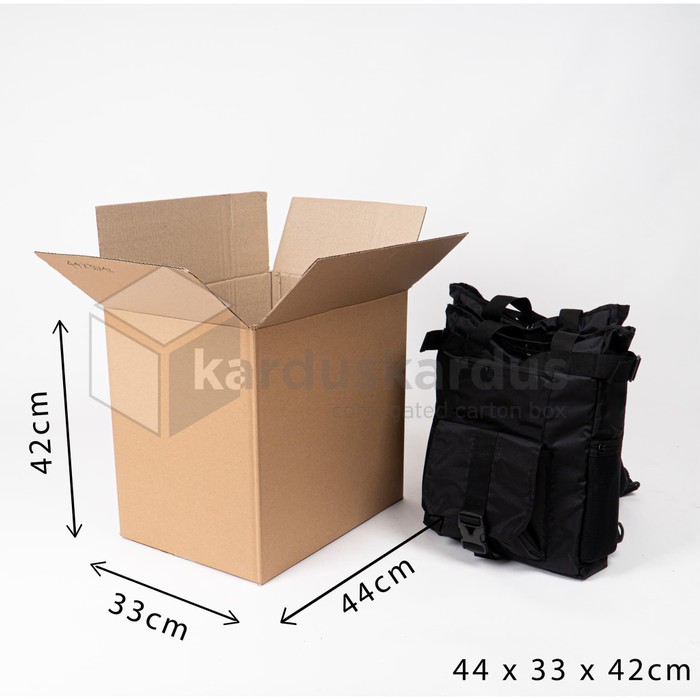

DISKON - KARDUS | BOX | KARTON PACKING ( 44 X 33 X 42 ) COCOK UNTUK PINDAHAN