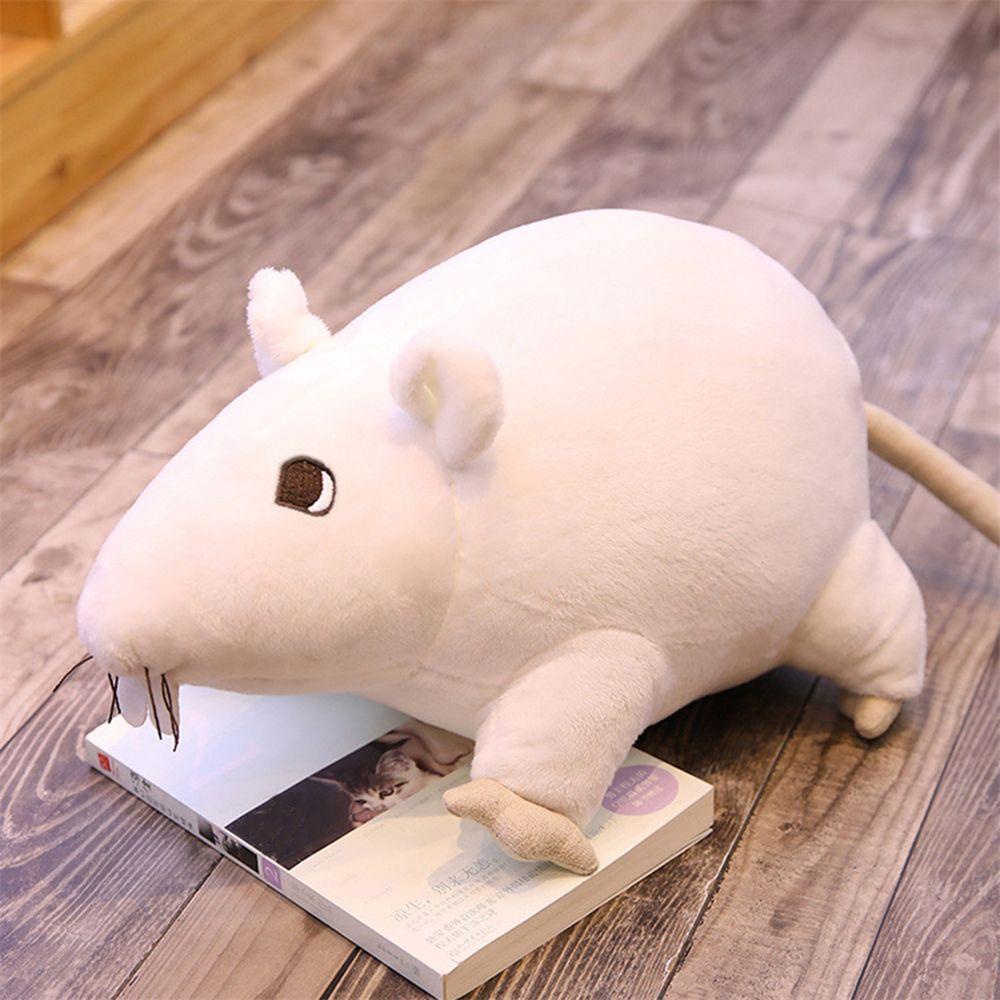 Lanfy Simulasi Mouse Boneka Mainan Boneka Xmas Hadiah Boneka Gambar Boneka Binatang Plush Animal Toy Rumah Mainan Lembut Mainan Mewah