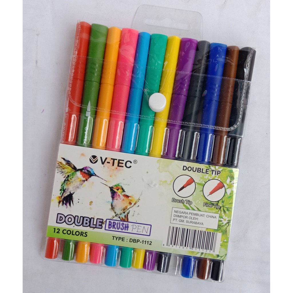 

Brush Pen 12 Warna