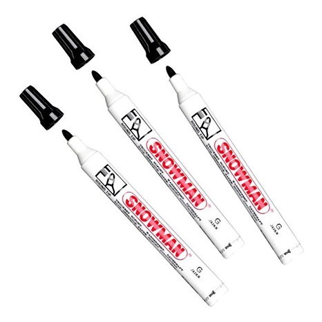 

Spidol Snowman Permanent Marker Hitam