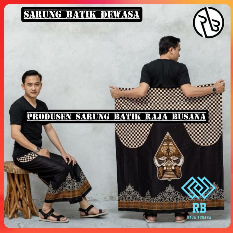 SARUNG BATIK PREMIUM KHAS PEKALONGAN | SARUNG KANG SANTRI | SARUNG MBAK SANTRI | TERMURAH | TERLARIS |