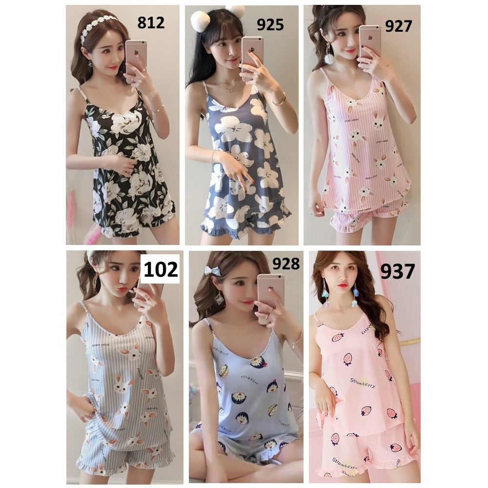 Baju Tidur Wanita Tanktop Baju Santai Wanita Shopee Baju Tidur Wanita Tanktop Baju Santai Wanita Shopee