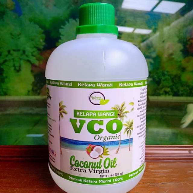 

VCO MINYAK KELPA WANGI ASLI 1liter