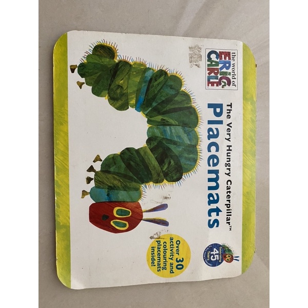 

Buku aktivitas placemat The Very Hungry Caterpillar