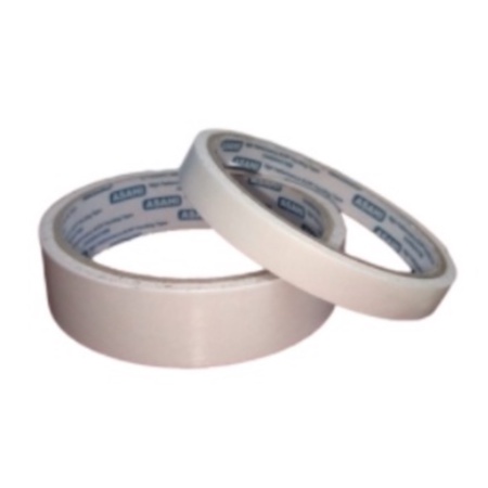 DOUBLE TAPE PEREKAT LEM 2 SISI | UKURAN 1/2 DAN 1 INCH [SWEETSPACE]