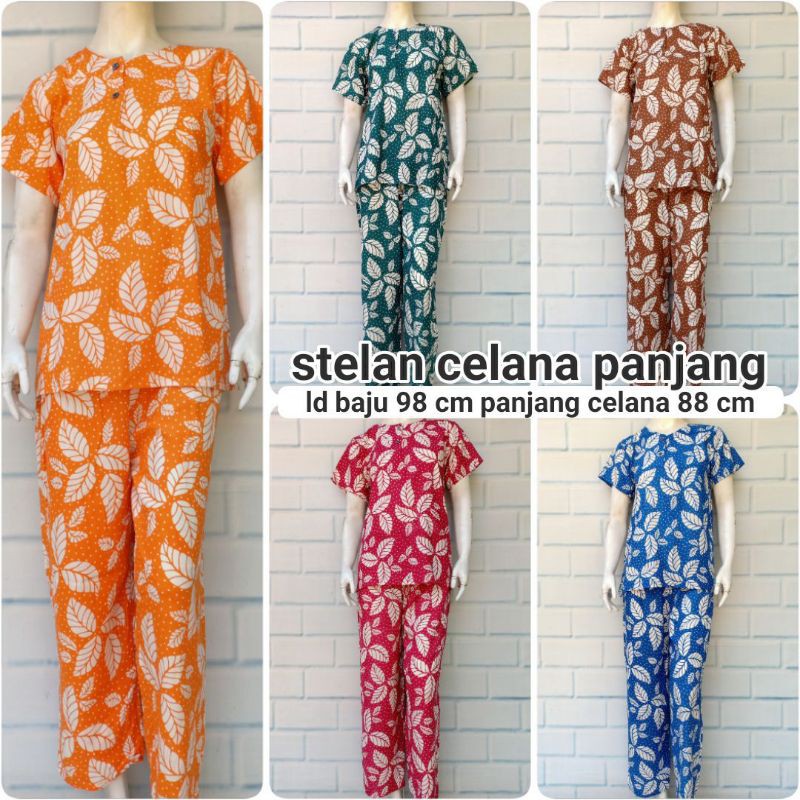 Baju tidur cp piyama baju tidur wanita kekinian batik modern babydoll