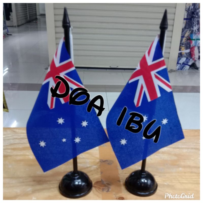 

best seller tiang kayu meja+bendera AUSTRALIA ready stock