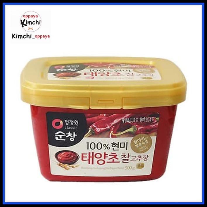 

Chung Jung One Gochujang 500 Gr / Sambal Pasta Korea/ Hot Pepper Paste