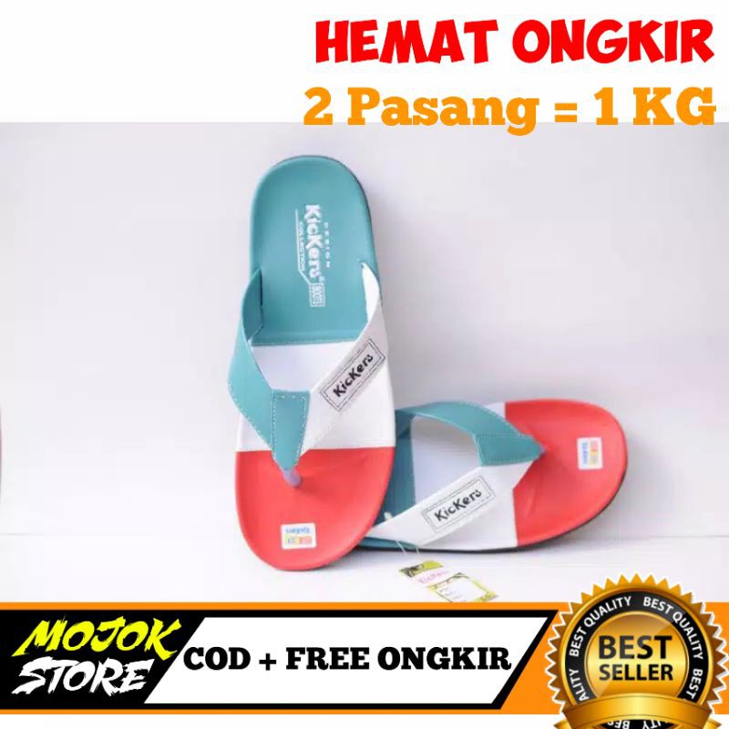 SANDAL JAPIT KICKERS 3 WARNA /SANDAL JAPIT PRIA /SANDAL DISTRO PRIA