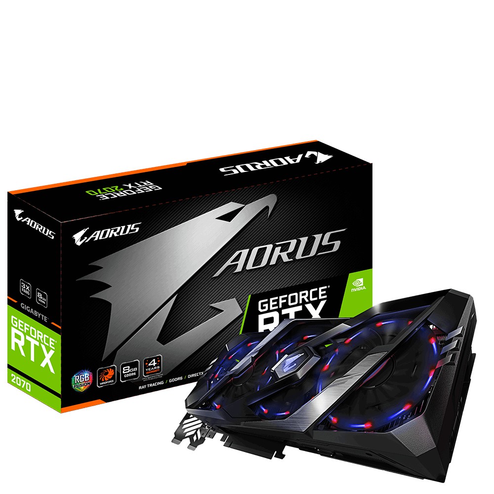 GIGABYTE RTX2070 AORUS 8GB