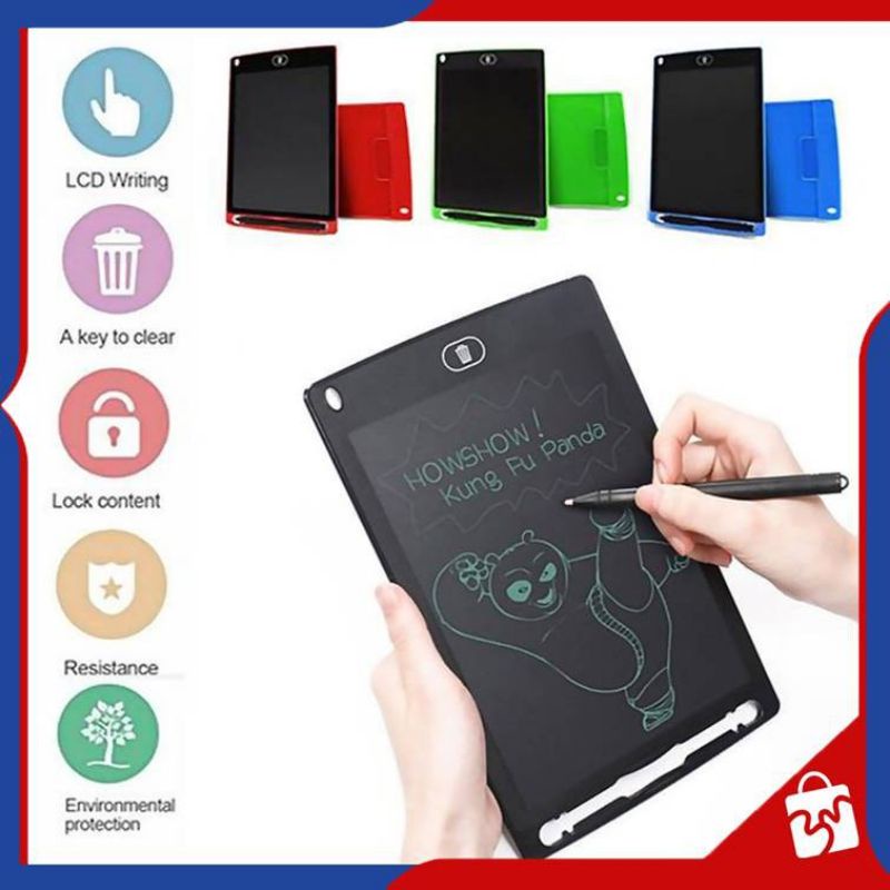 

Papan tulis LCD, LCD writing tablet 8,5", drawing pad, LCD notes, papan LCD