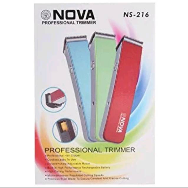 CUKURAN KUMIS JENGGOT DLL HAIR CLIPPER NOVA SN216