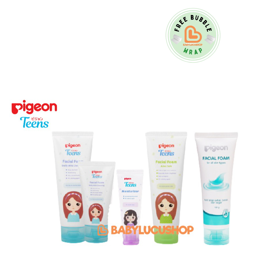 PIGEON Teens Moisturizer For All Skin Types Dan Facial Foam Acne Dan Daily Mild