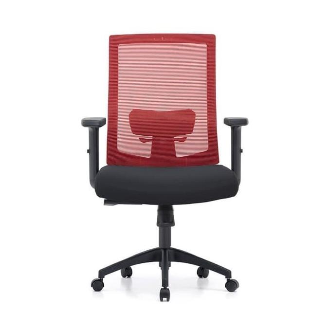 Informa Kursi Kantor - Omar Managerial Chair Low Back Red Storikis