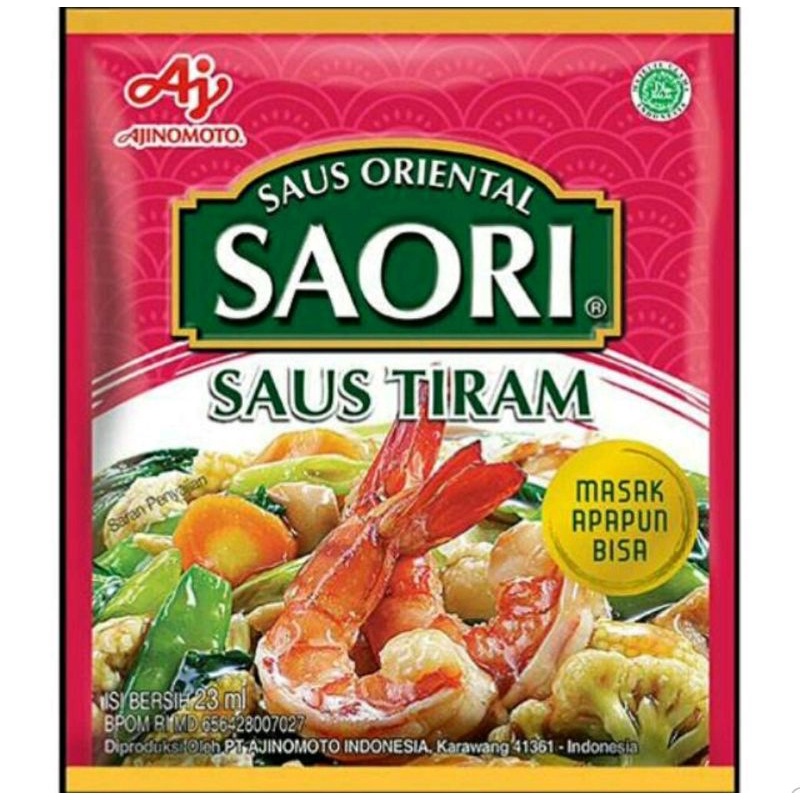 KIRIM INSTAN Saori Saus Tiram Sachet 23ml