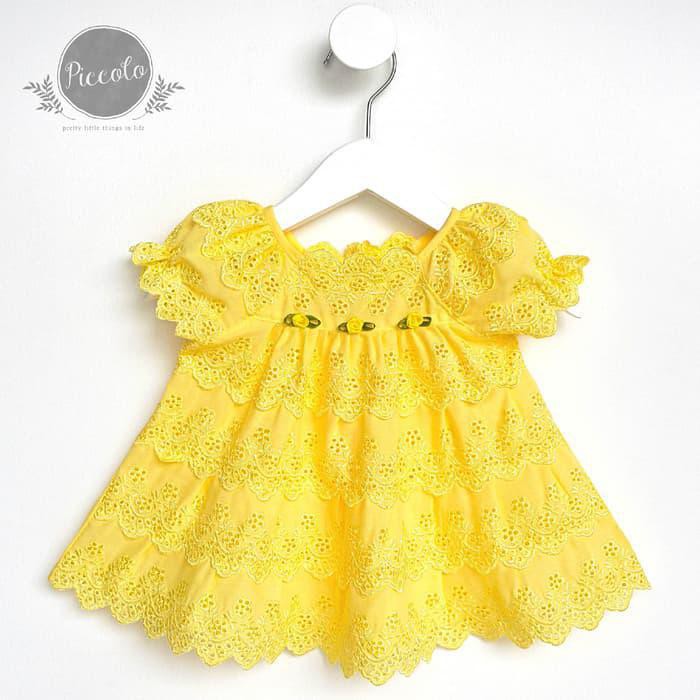 

Terlaris Newborn Baby Dress Baju Anak Bayi Perempuan Katun Akikah Aqiqah NC03Y OJP045