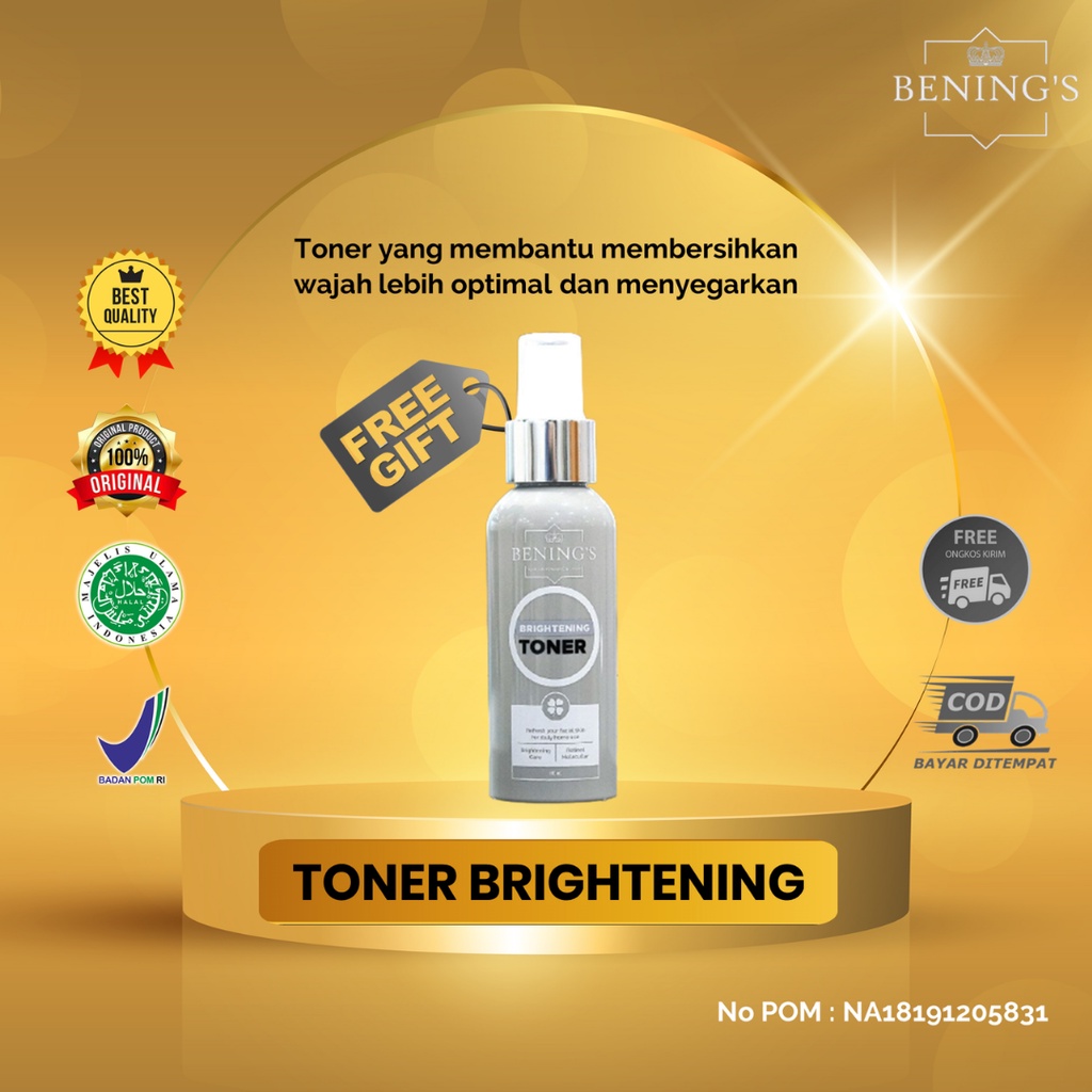 Toner Brightening Bening Skincare by dr Oky Pratama