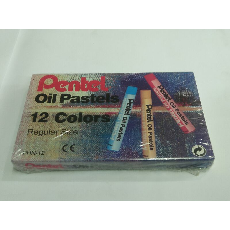 

Crayon / Oil Pastels PENTEL 12 Warna