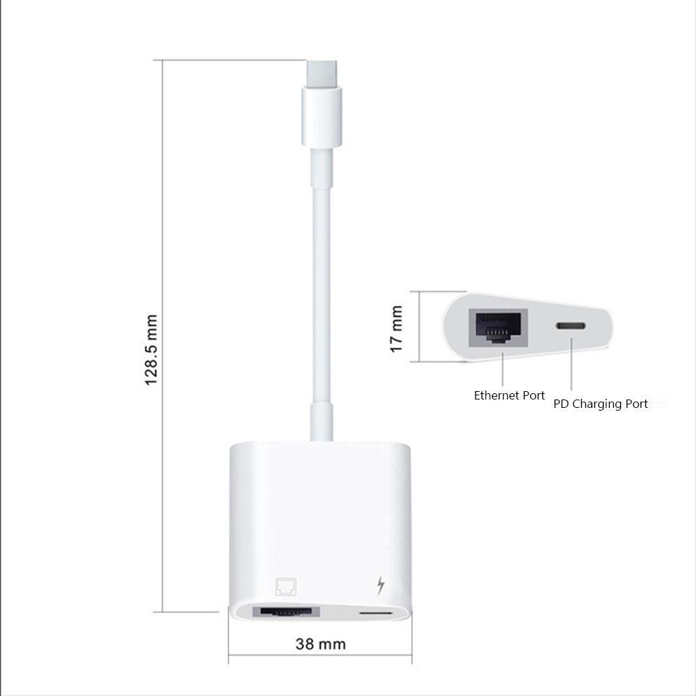 Preva Ethernet Converter Professional Adapter Sambungan Stabil Kartu Jaringan