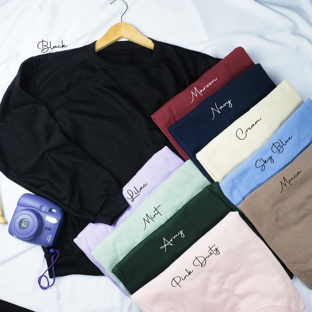 Sweater Basic/ Sweater Polos Oversize