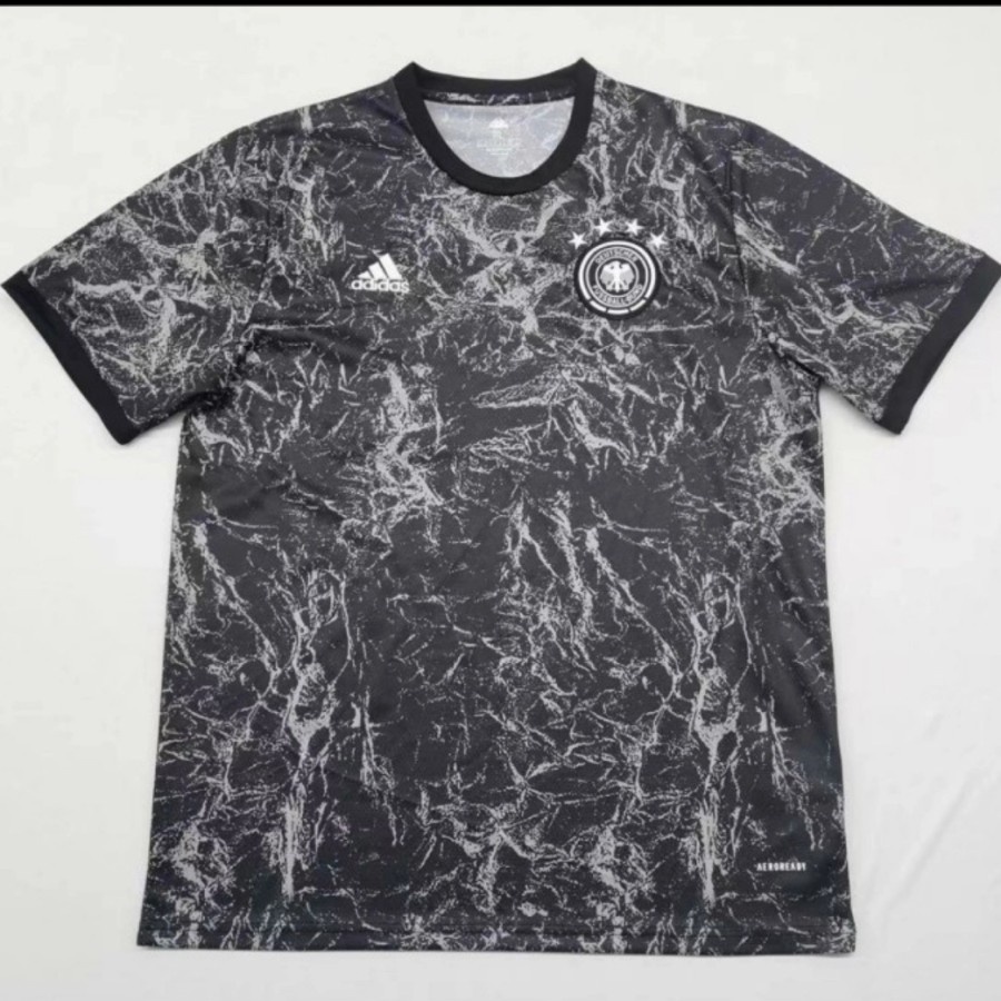 Jersey Jerman 2021 Import High Quality Adidas Hitam Training