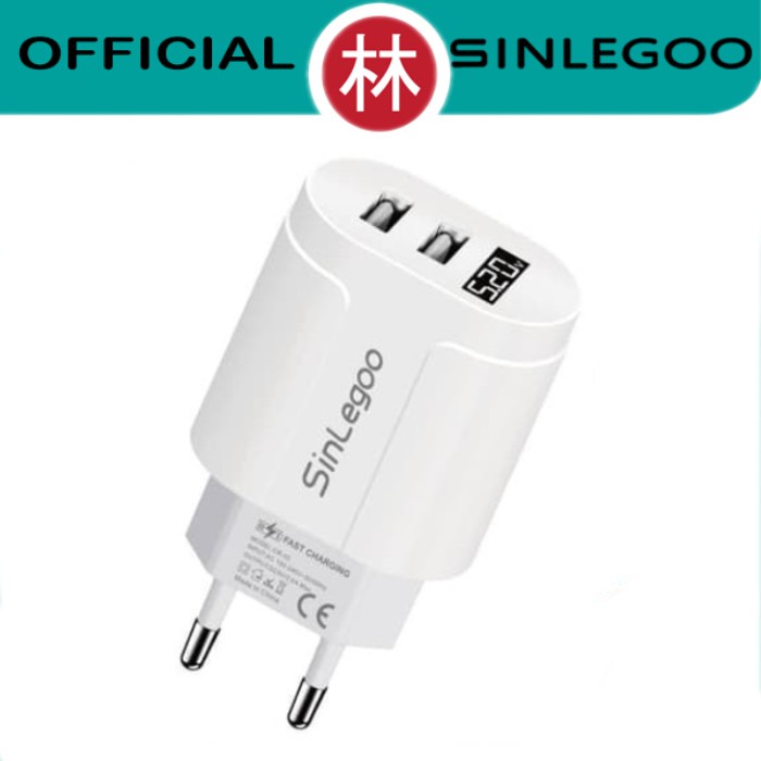 Sinlegoo CR-03 Fast Travel Charger Dual USB &amp; LED Display