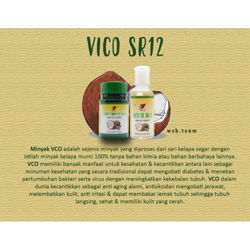 Jual Vico Oil Sr Ml Minyak Kelapa Murni Shopee Indonesia