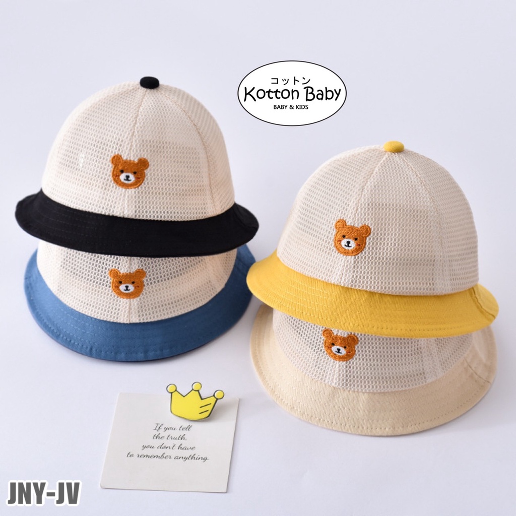 0-5 thn | TOPI BASEBALL ANAK / TOPI BUCKET ANAK KARAKTER LUCU UNISEX JNY JV