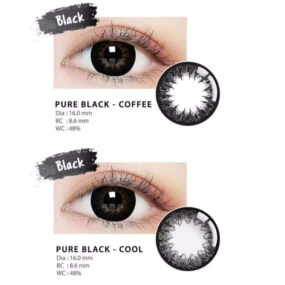 softlens pure black