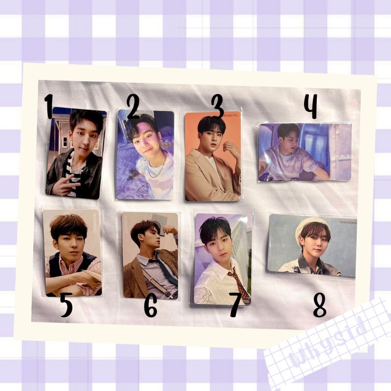 HMV AN ODE HENGGARAE 24H FALLIN FLOWER WONWOO MINVYU SEUNGKWAN