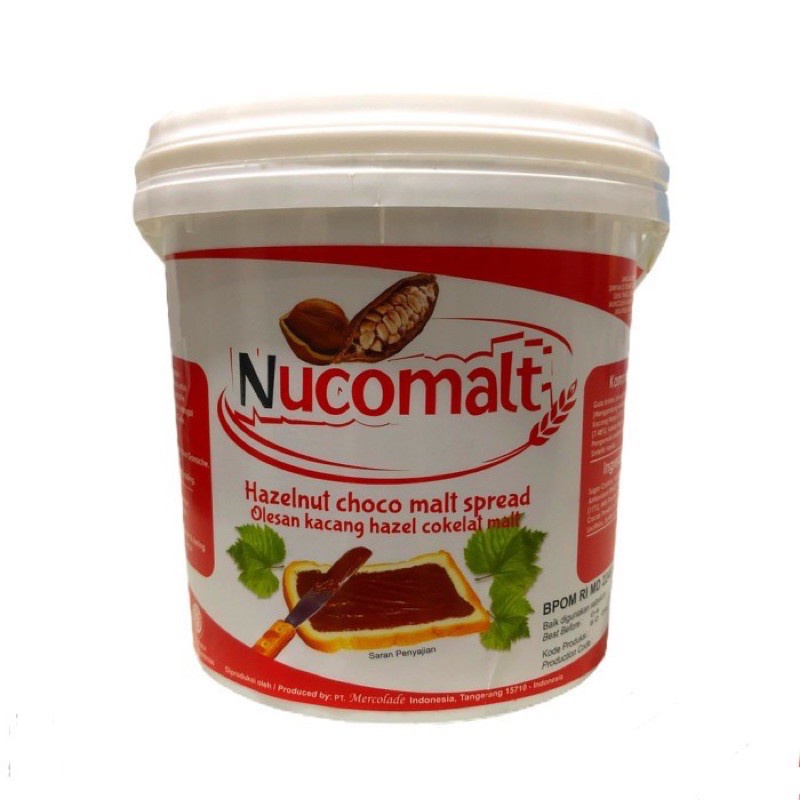 

NUCOMALT HUZELNUT CHOCO MALT SPREAD 1 KG / SELAI / ISI 6 (CTN)