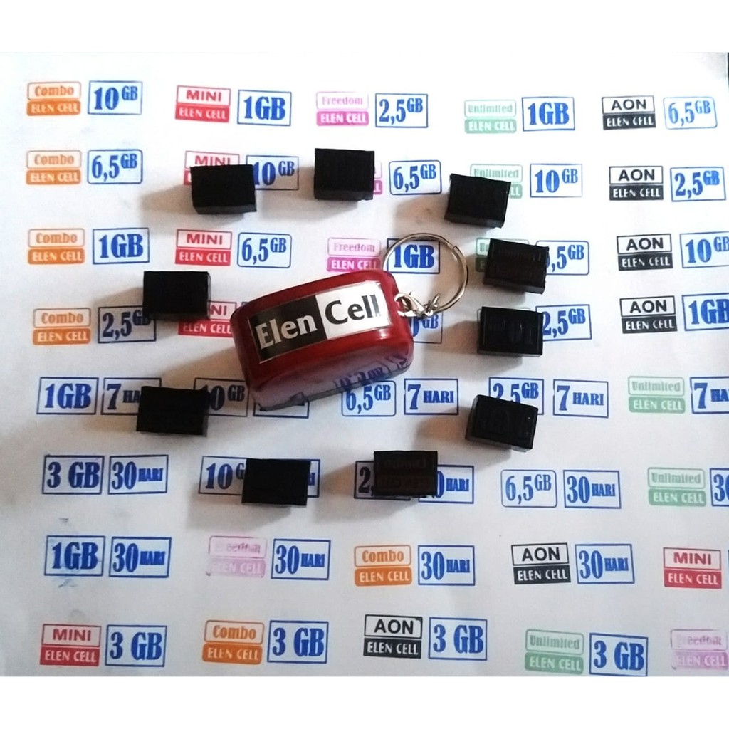 

TERMURAH stempel vocer paket data internet voucher GB