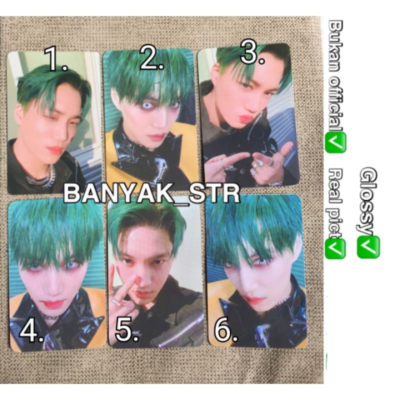 [READY STOCK] 1 PHOTOCARD KAI EXO OBSESSION UNOFFICIAL
