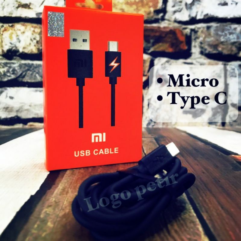 KABEL DATA XIAOMI MICRO FAST CHARGING XIAOMI ORIGINAL