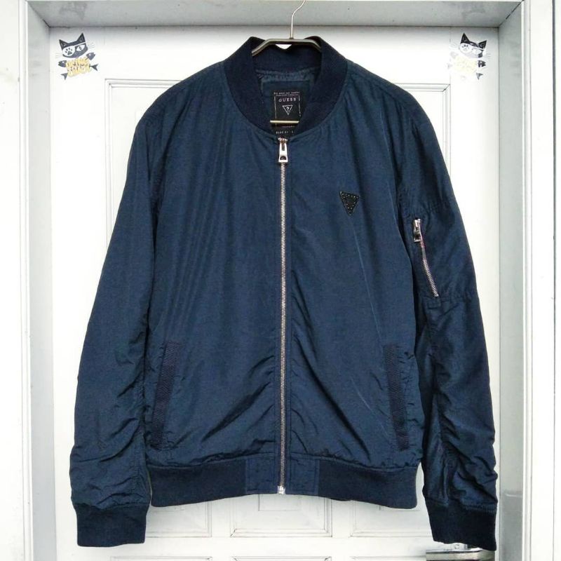 Jaket Bomber Guess Second Original