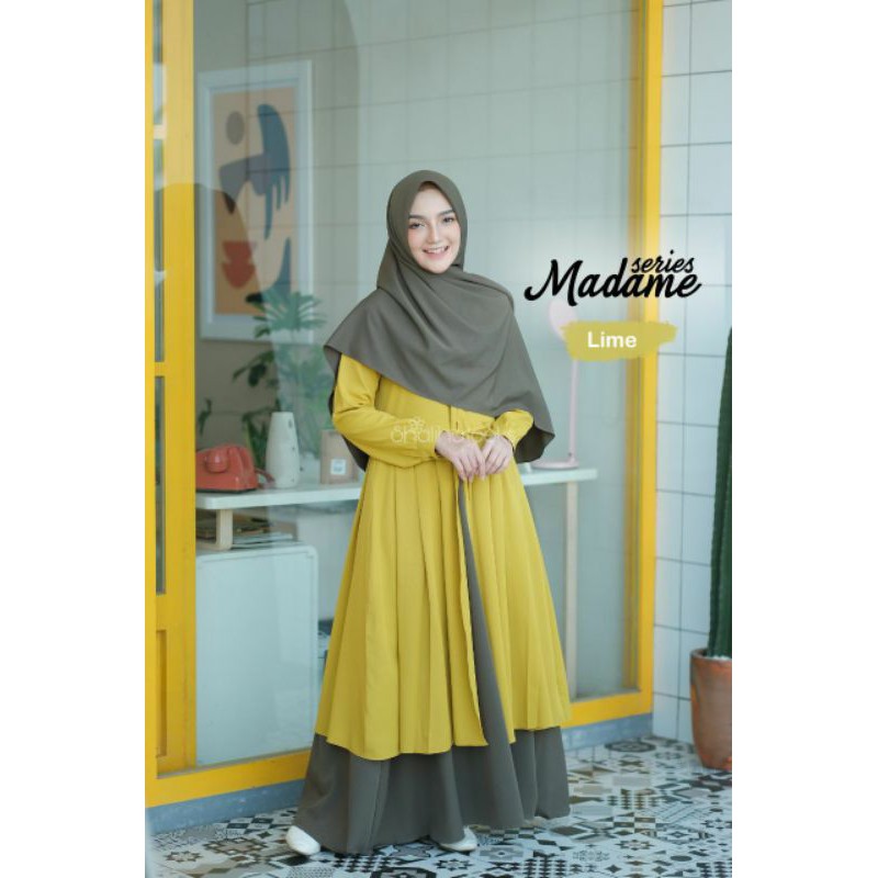 OPEN PO GAMIS MADAME SERIES BY SHALIHA.LOOKS