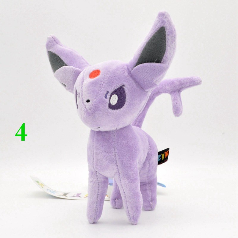 9PCS Pokemon Plush Toy Doll Eevee Leafeon Umbreon Jolteon Sylveon 5" Soft Doll 