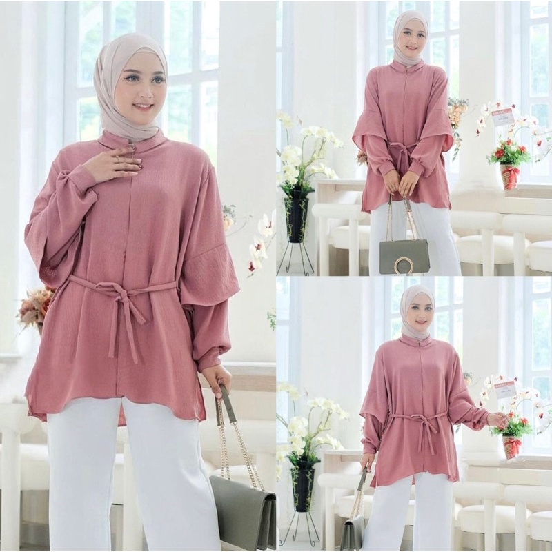 AMI BLOUSE / BLOUSE BASIC WANITA TERLARIS / BLOUSE BUSUI