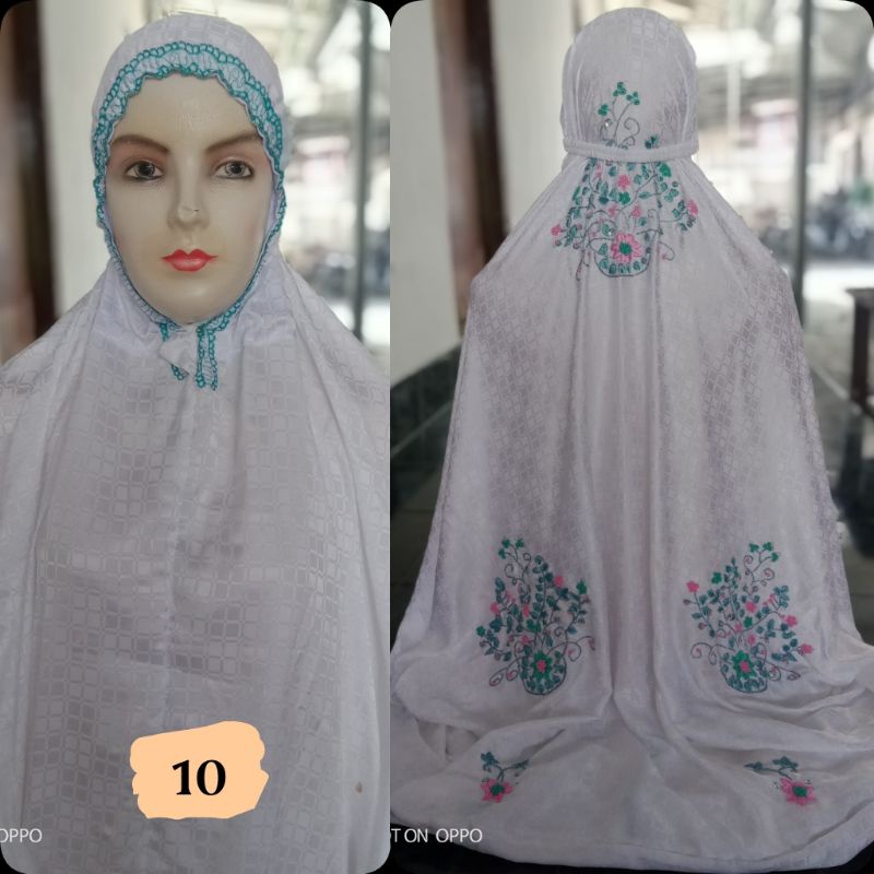 Mukena Terusan Sutra Blitz Sulam